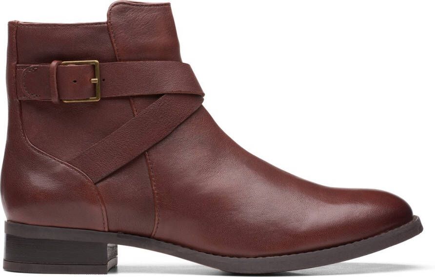 Clarks Dames schoenen Hamble Buckle D Bruin