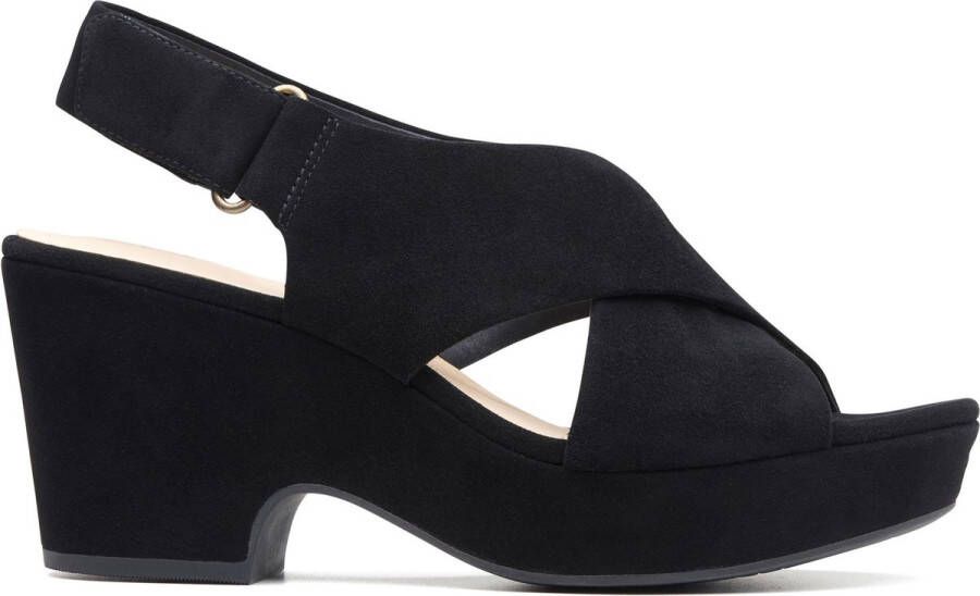 Clarks Damesschoenen Maritsa Lara D black suede - Foto 1