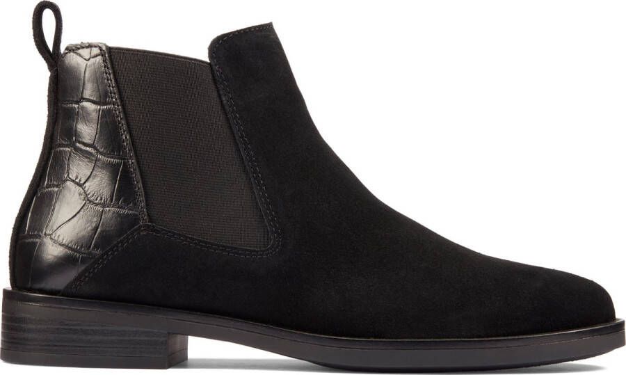 Clarks Dames schoenen Memi Top D black croc