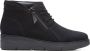 Clarks Dames schoenen Shaylin Up D black suede - Thumbnail 1