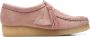 Clarks Wallabee Roze Nubuck Casual veterschoenen Dames - Thumbnail 1