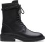 Clarks Dames Tilham Lace D 2 black leather - Thumbnail 1