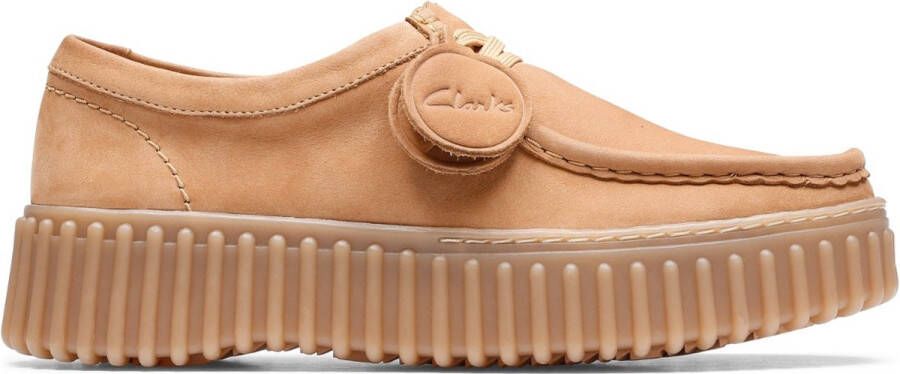 Clarks Dames Torhill Bee D 4 light tan nubuck - Foto 1