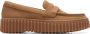 Clarks Bruine Penny Loafers voor Vrouwen Brown Dames - Thumbnail 1