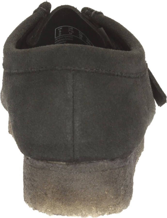 Clarks Dames Veterschoenen Zwart