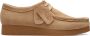 Clarks WALLABEE EVO SH Dames veterschoenen Wit beige - Thumbnail 3