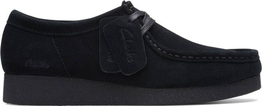 Clarks Shoes Clarks Dames WallabeeEVOSh D 2 black sde