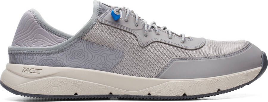 Clarks Stijlvolle lage-top herensneakers Gray Heren