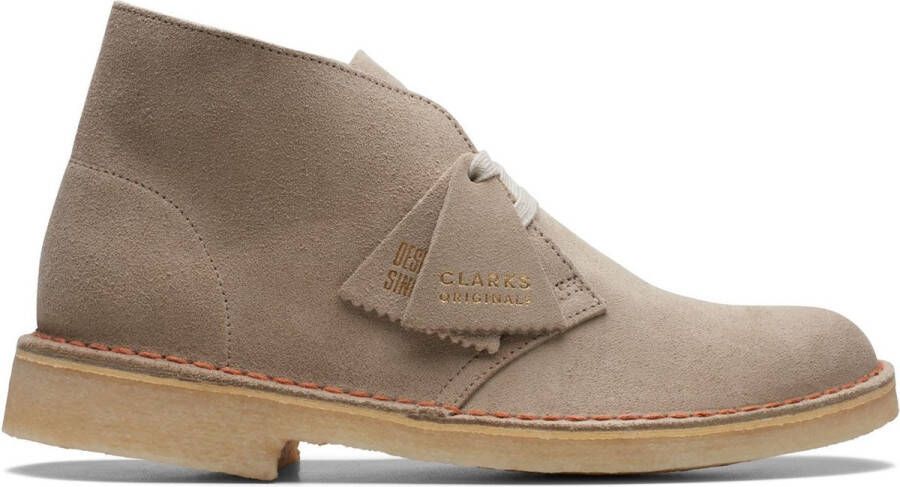 Clarks Klassieke Desert Boot Beige Heren