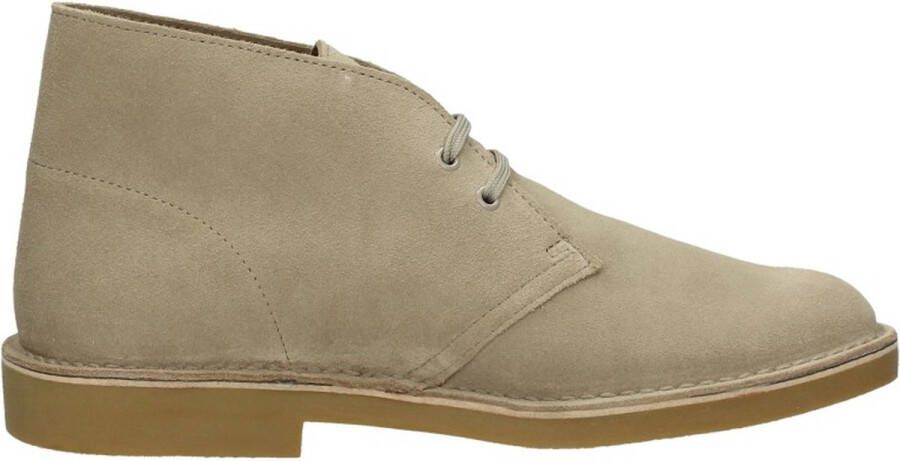 Clarks DESERT BT EVO Heren sneakersHeren veterschoenVrije tijd half-hoog Wit beige