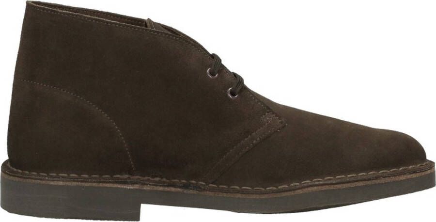 Clarks Veterboot Desert Boot Evo Donkerbruin Verwisselbaar Voetbed