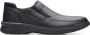 Clarks Heren Casual Leren Schoenen Black Heren - Thumbnail 1