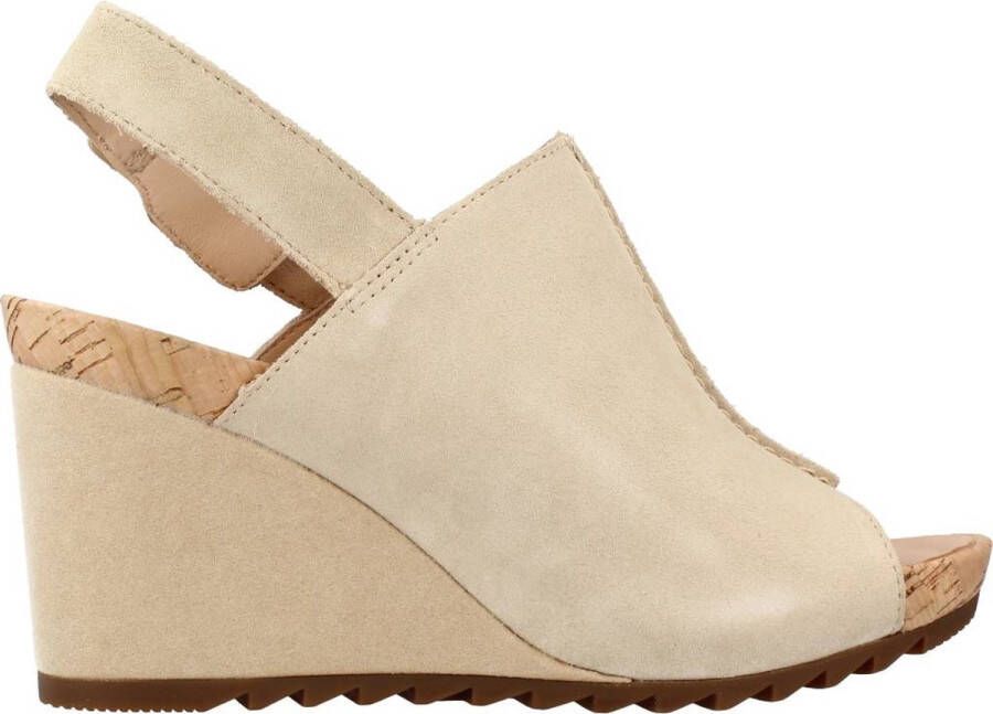 Clarks Wedges Beige Dames