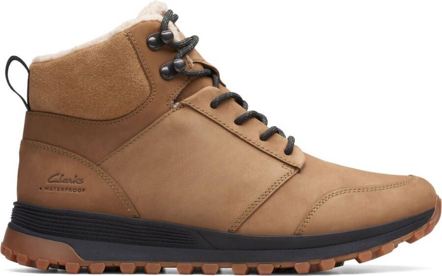 Clarks Bruine Enkellaarzen voor Mannen Brown Heren