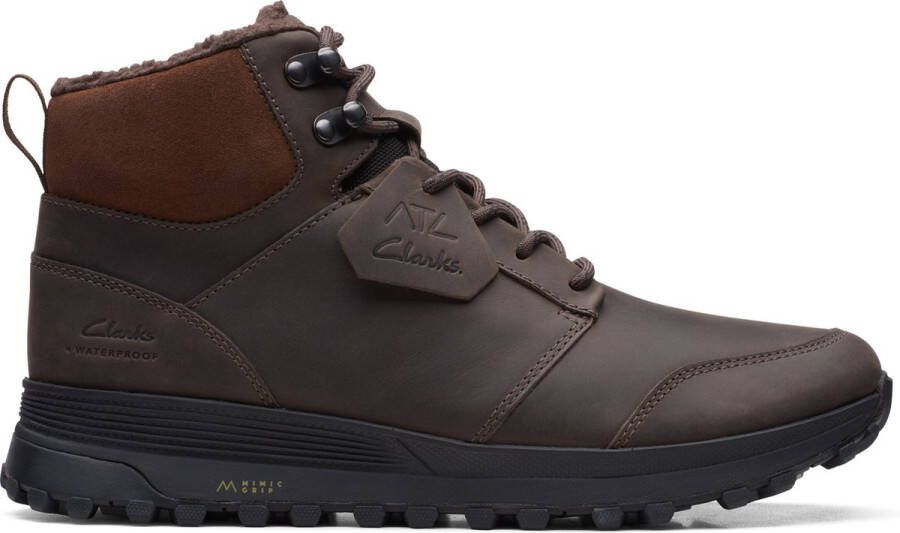 Clarks Heren ATL Trek Up WP G 4 Brown WLined Lea