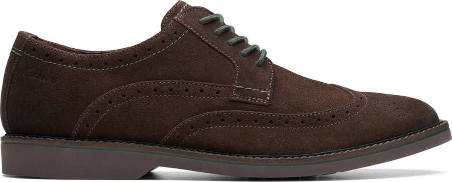 Clarks Heren AtticusLTLimit G 4 dark brown suede