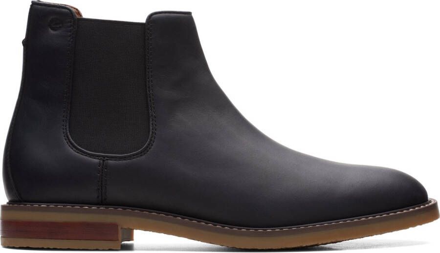 Clarks Heren schoenen Jaxen Chelsea G black leather