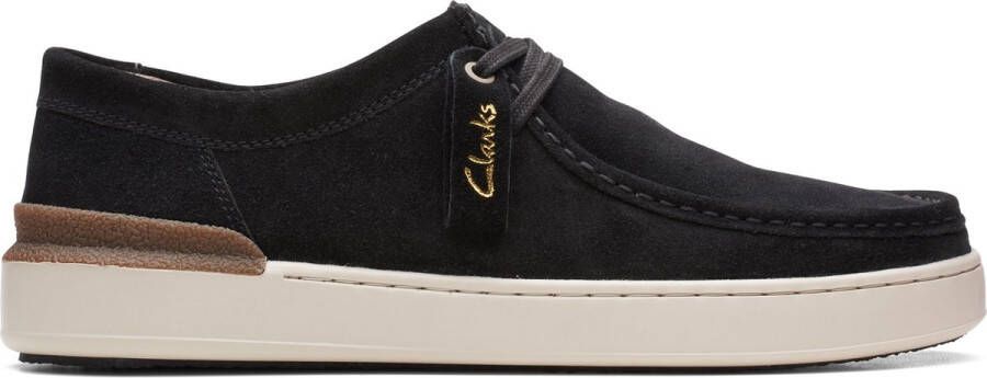 Clarks Veterschoenen in zwart voor Heren 5. Court Lite Wally