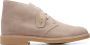 Clarks DESERT BT EVO Heren sneakersHeren veterschoenVrije tijd half-hoog Wit beige - Thumbnail 1