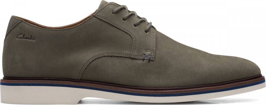 Clarks Malwood Plain Herenschoenen Green Heren