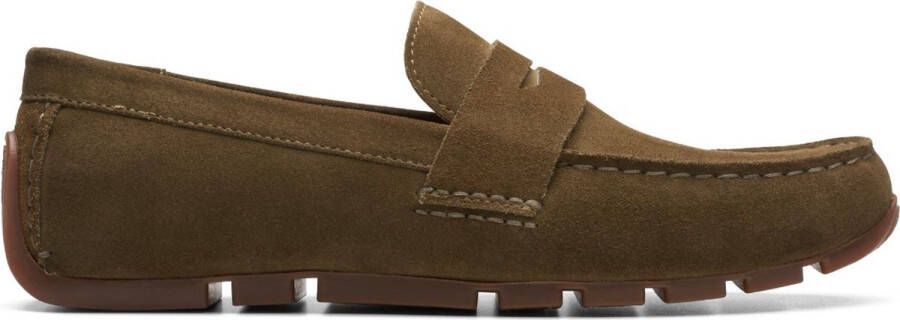 Clarks Heren schoenen Oswick Bar G Groen