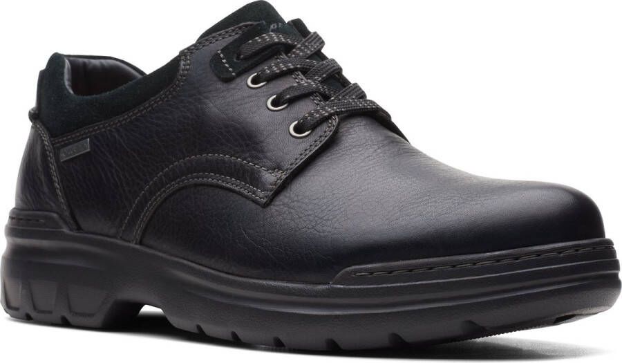 Clarks Heren Rockie2 LoGTX H 2 black leather