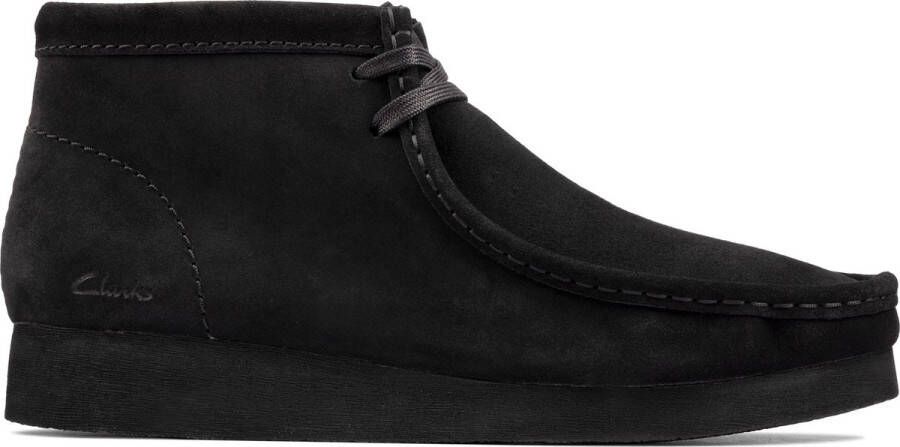 Clarks Heren schoenen Wallabee Boot2 G black suede