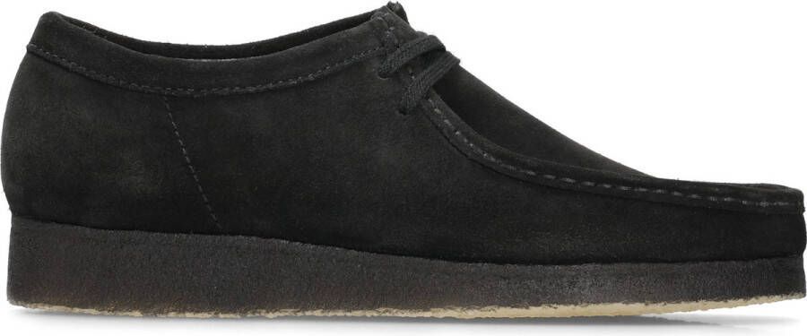 Clarks Zwarte platte schoenen Loafers Vierkante neus Black Heren