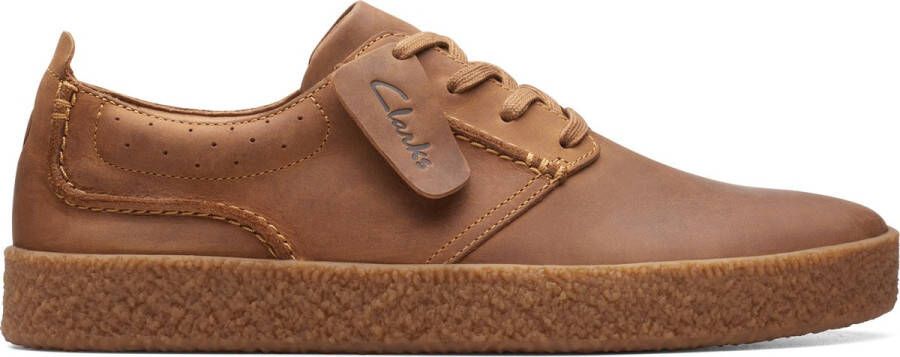 Clarks Heren StreethillLace G 4 dark tan lea