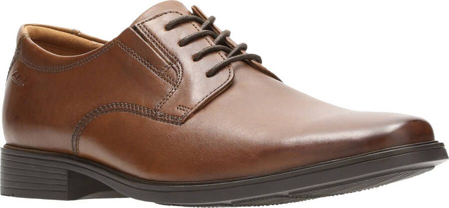 Clarks NU 21% KORTING Veterschoenen Tilden_Plain met comfortabel voetbed - Foto 6