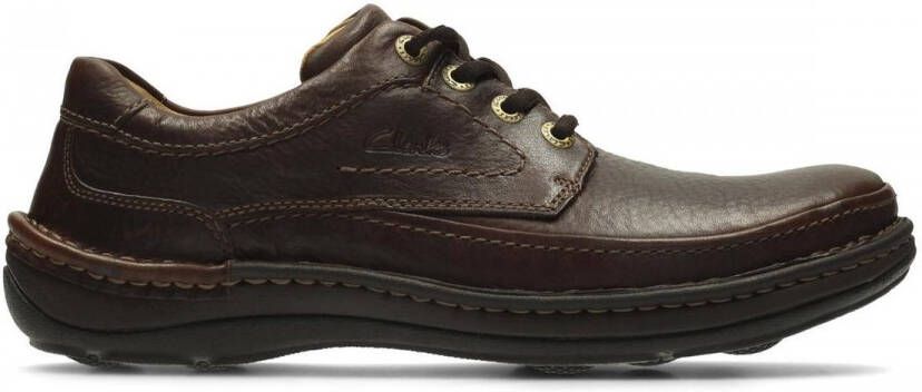 Clarks Veterschoenen NATURE THREE uitneembaar voetbed vrijetijdsschoen halfschoen veterschoen