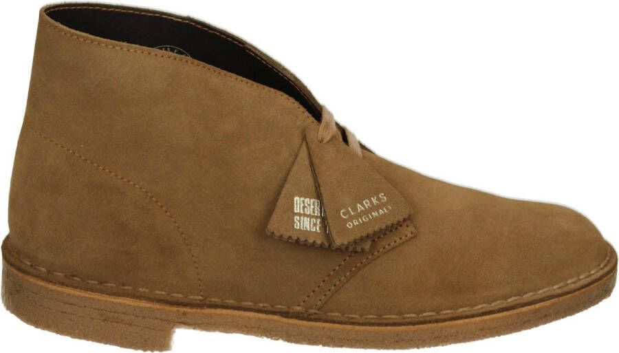 Clarks DESERT BOOT Volwassenen Heren sneakersHeren veterschoenVrije tijd half-hoog Cognac