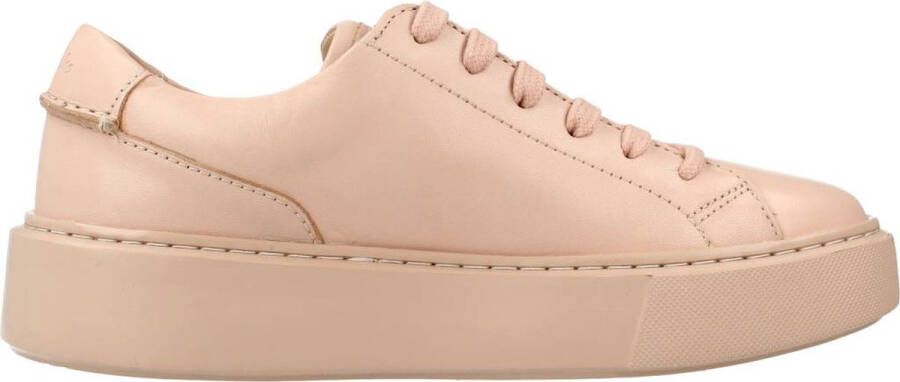 Clarks Stijlvolle Dames Veterschoenen Pink Dames