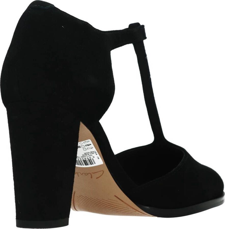 Clarks Stijlvolle T-bar pumps Black Dames