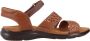 Clarks Zomer Sandaal Kitly Way Brown Dames - Thumbnail 1