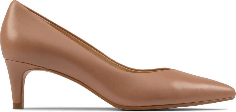 Clarks Laina55 Court2 Pumps Praline Leather