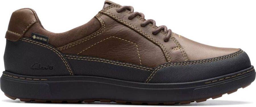 Clarks Mapstone LoGTX heren veterschoen bruin