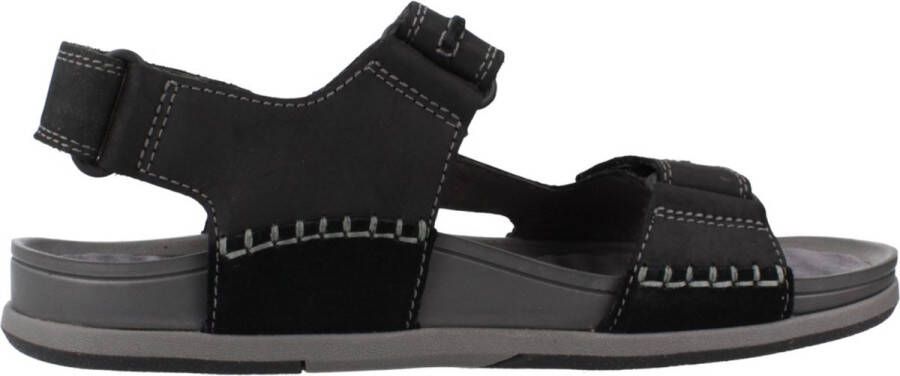 Clarks Sandalen met praktische klittenbandsluitingen