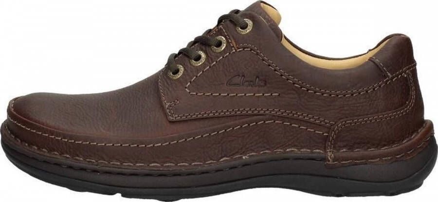 Clarks Veterschoenen NATURE THREE uitneembaar voetbed vrijetijdsschoen lage schoen veterschoen