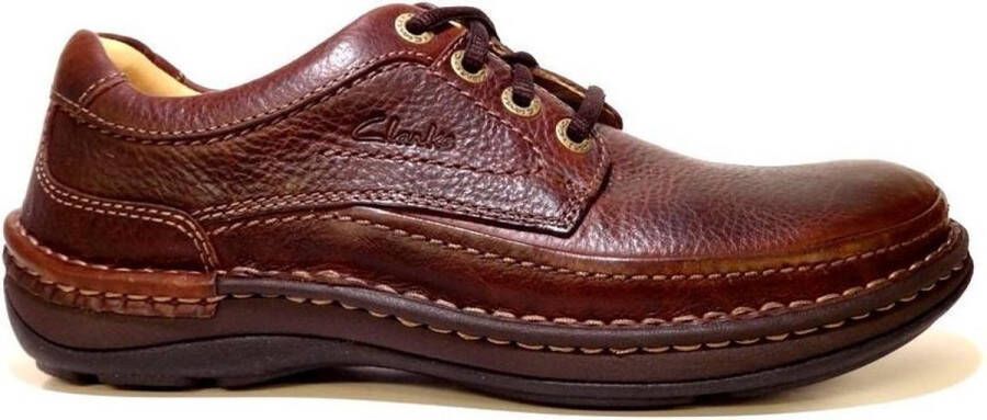 Clarks Veterschoenen NATURE THREE uitneembaar voetbed vrijetijdsschoen halfschoen veterschoen