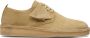 Clarks Coal London Beige Suede Lage veterschoenen - Thumbnail 1