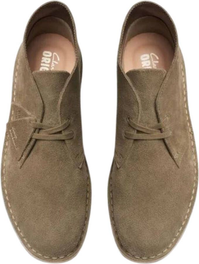 Clarks Originals Clarks Schoenen Khaki Clarks Desert Veterschoenen Khaki Desert