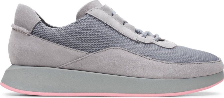 Clarks Originals Kiowa Pace Dames Sneakers Grey Reflective