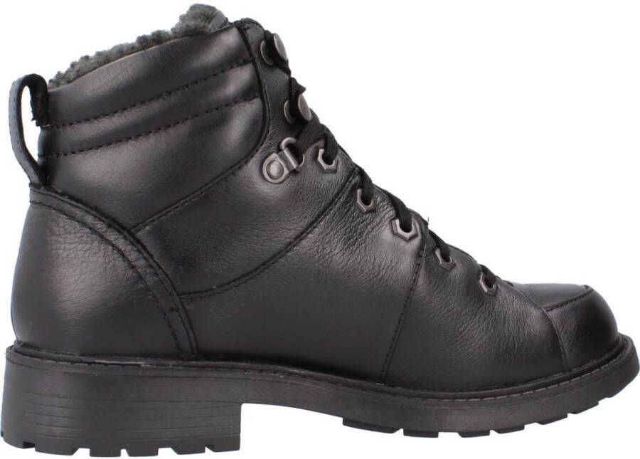 Clarks Lace-up Winterlaarzen Black Dames