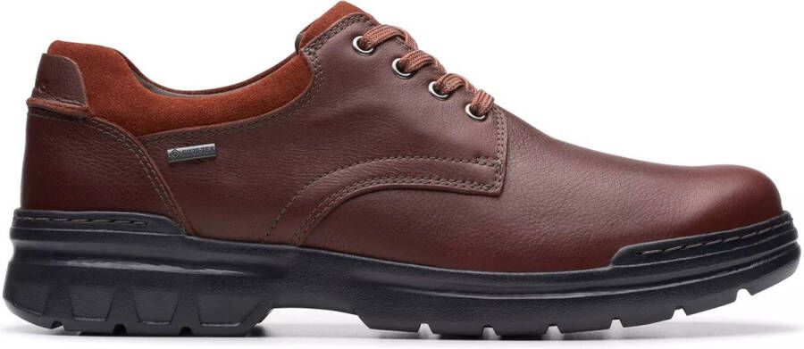 Clarks Rockie WalkGTX heren veterschoen bruin