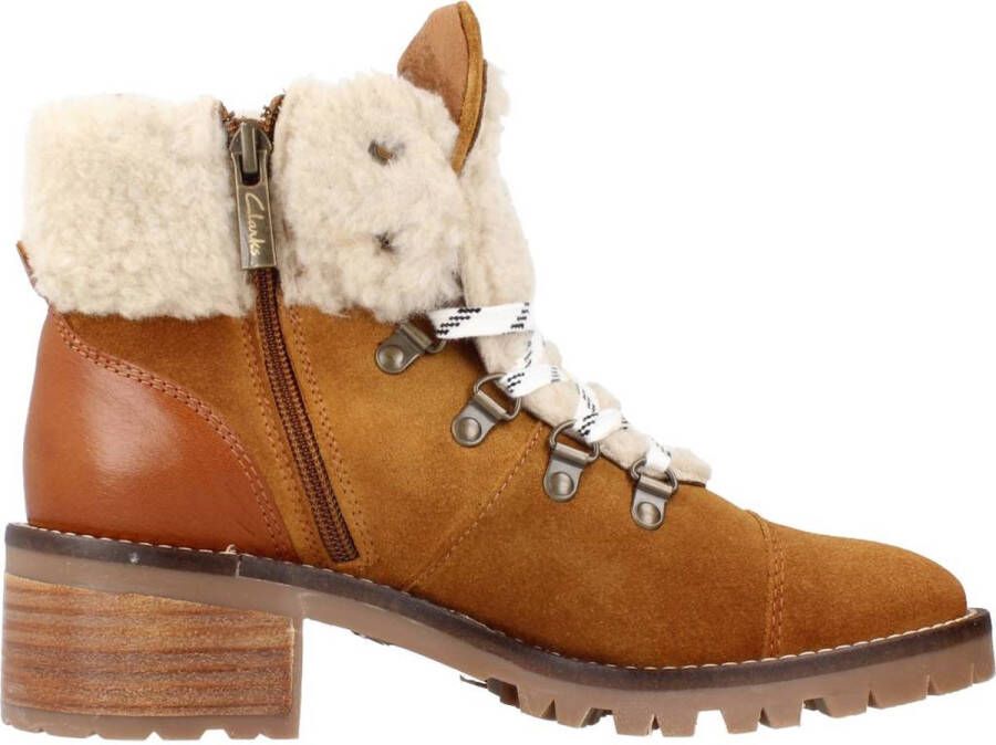 Clarks Winterlaarzen Brown Dames