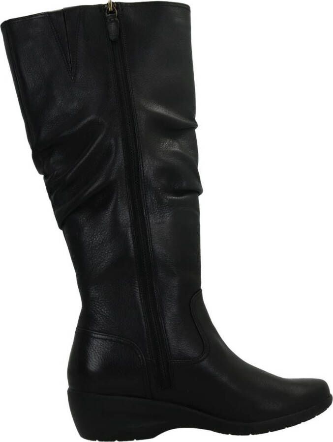 Clarks Over-knee Boots Black Dames