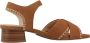 Clarks Elegant Cross Strap High Heel Sandals Brown Dames - Thumbnail 1