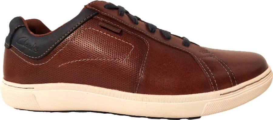 Clarks Sneaker Mapstone Lace Bruin