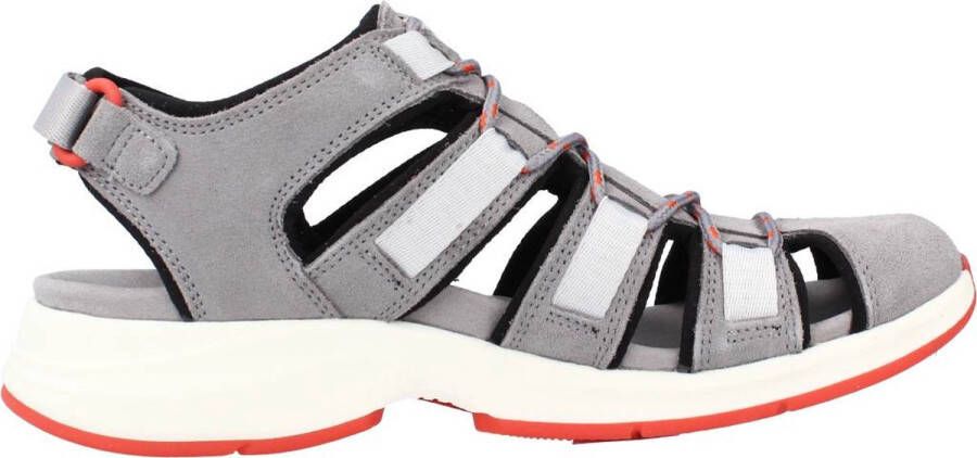 Clarks Zomer Platte Sandalen Vrouwen Elegant Stijl Gray Dames